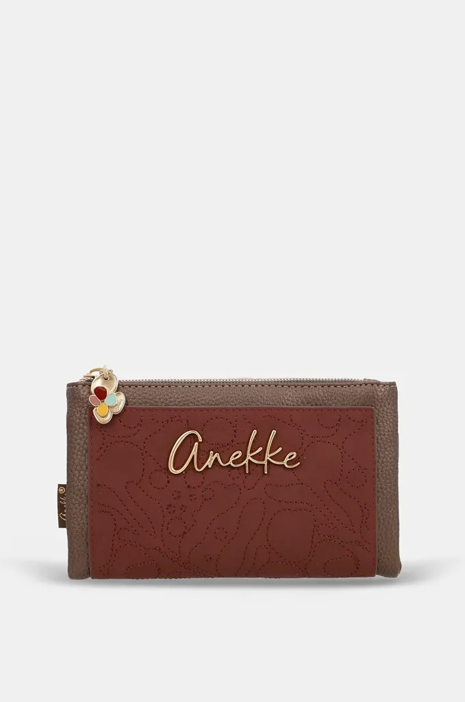 Billetero flexible Anekke Blossom RFID mediano