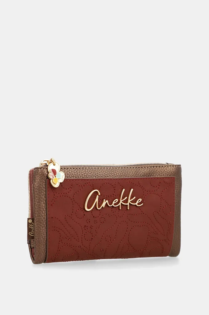 Billetero flexible Anekke Blossom RFID mediano