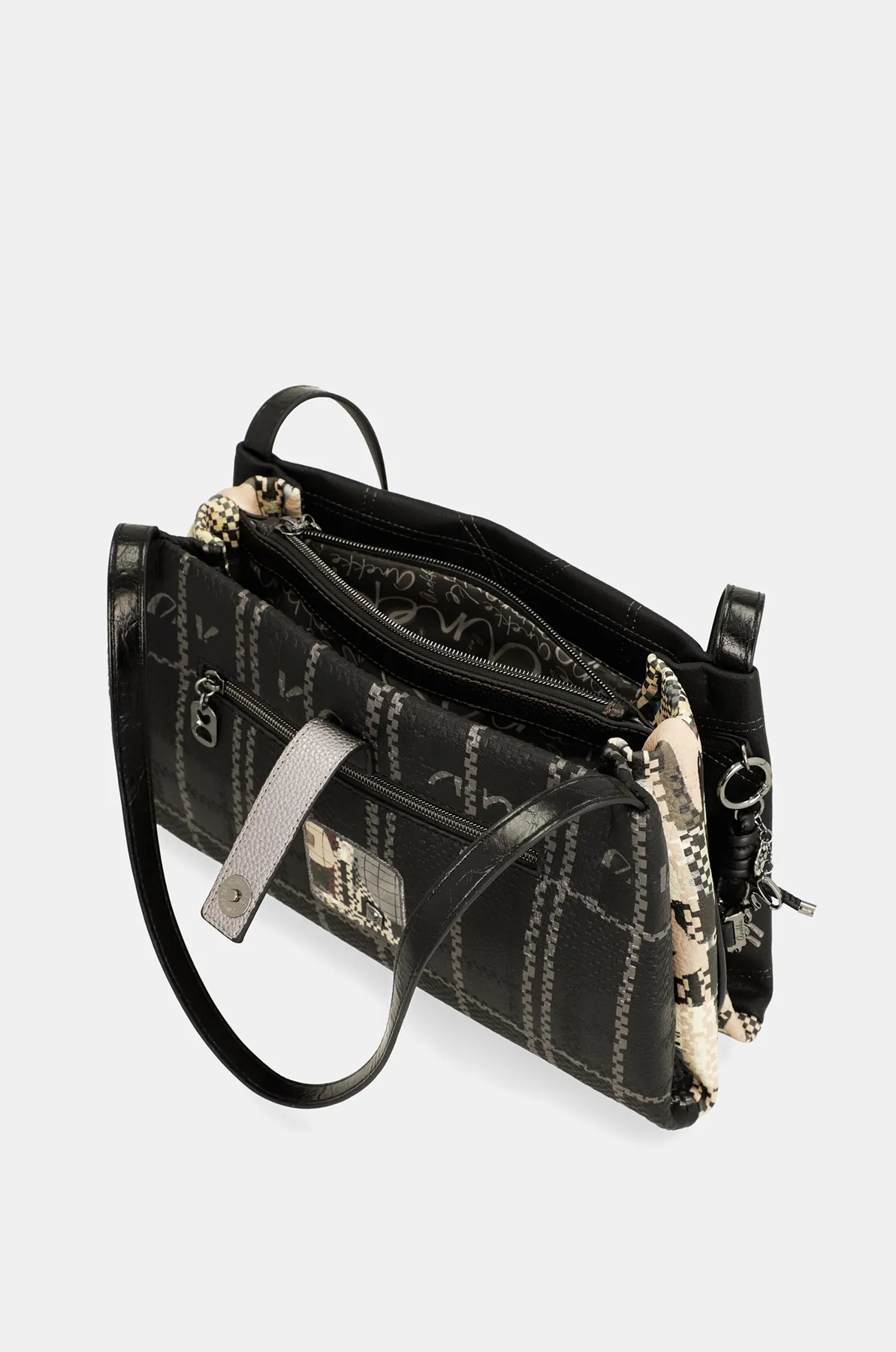43752-433_7 Bolso de hombro mediano Anekke Iron