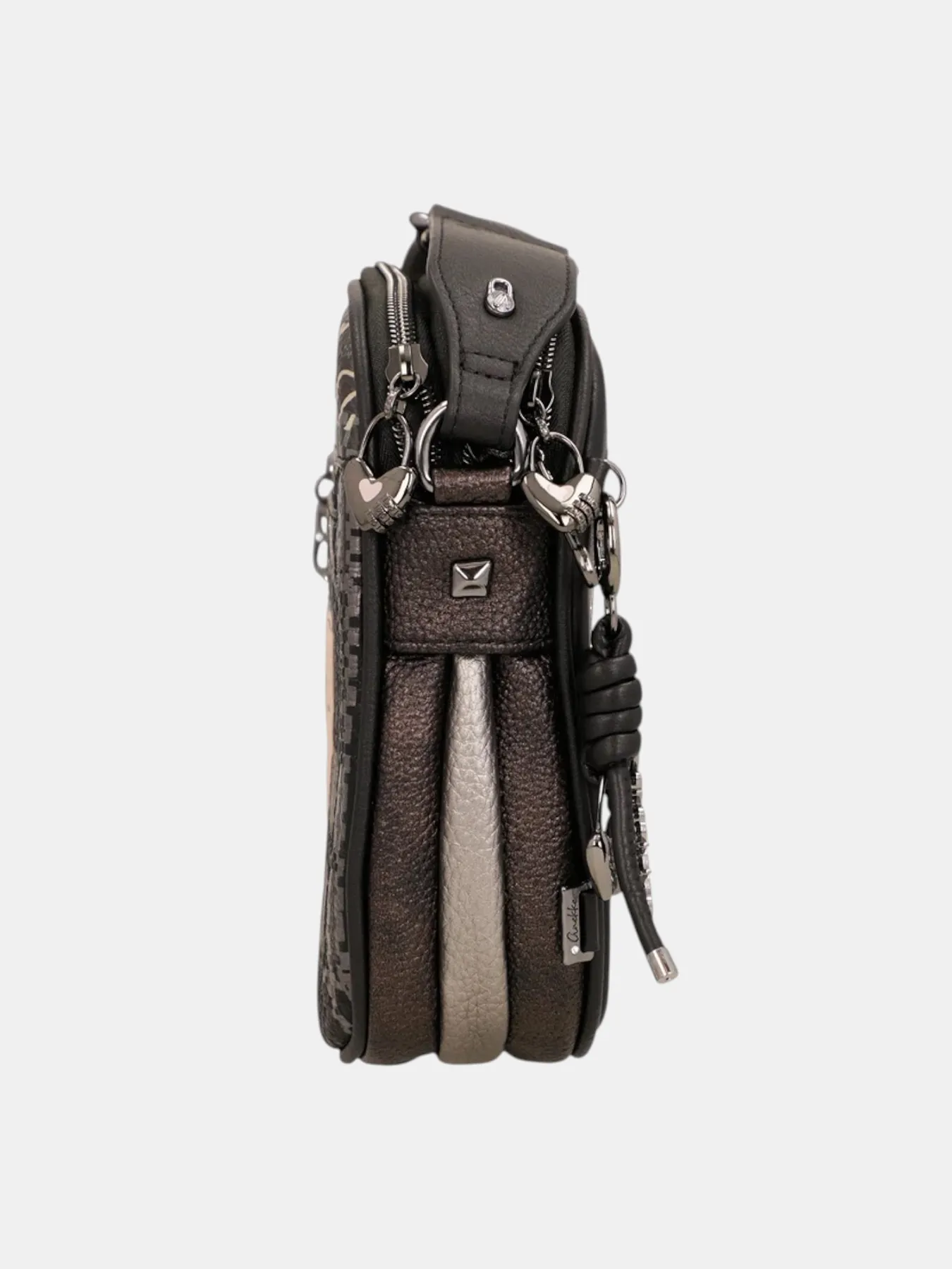 Bandolera triple compartimento Anekke Iron - Imagen 9