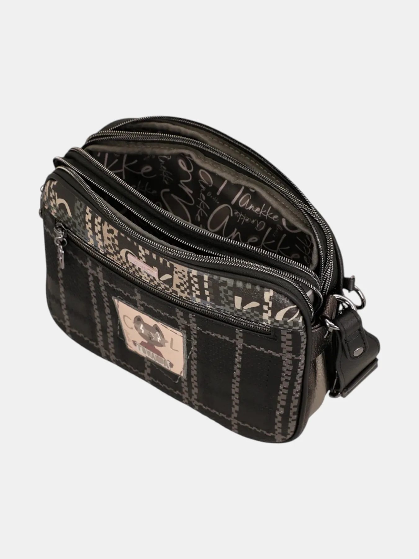 Bandolera triple compartimento Anekke Iron - Imagen 11