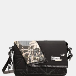 Bolso bandolera con solapa Anekke Iron