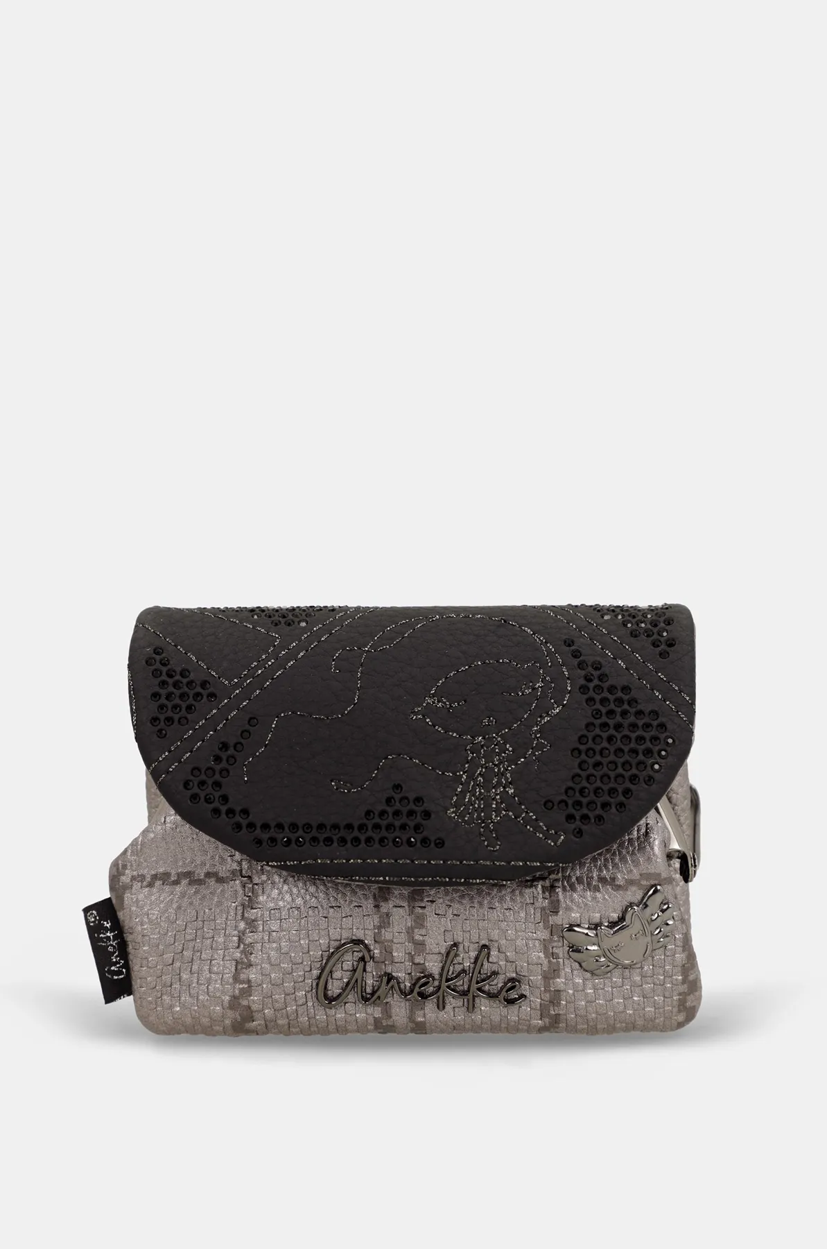 Monedero con solapa y boquilla Anekke Iron