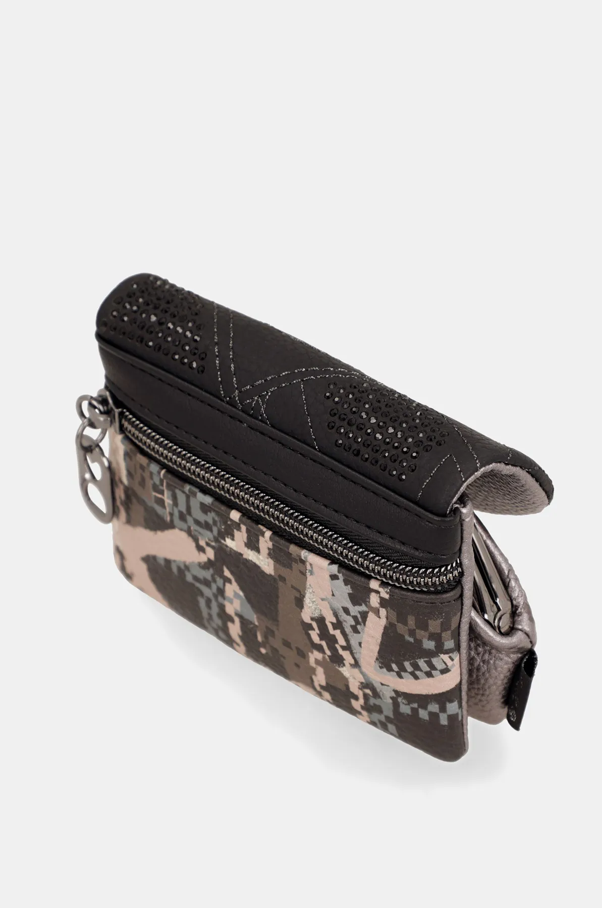 Monedero con solapa y boquilla Anekke Iron