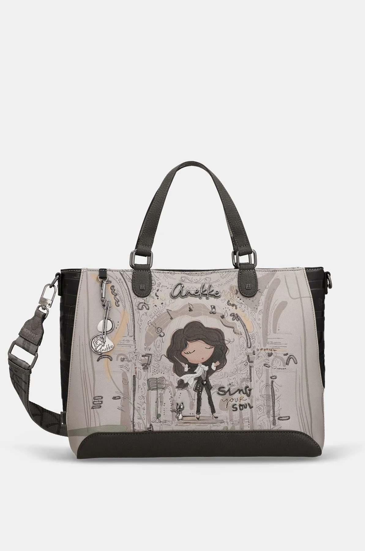 Bolso de mano grande Anekke Orchestra con bandolera