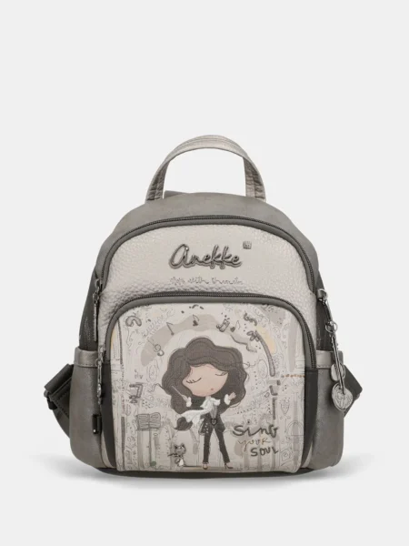 Mochila antirrobo Anekke Orchestra multicolor