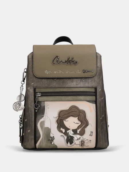 Mochila grande Anekke Orchestra con solapa