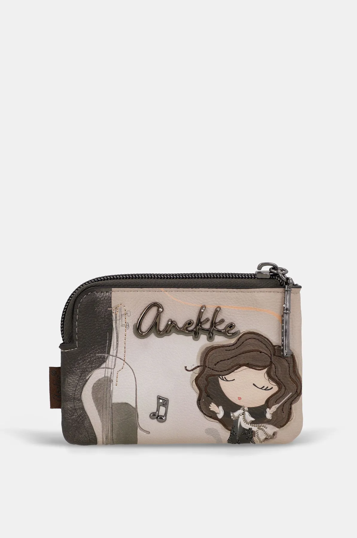43809-019 Monedero pequeño Anekke Orchestra triple cremallera