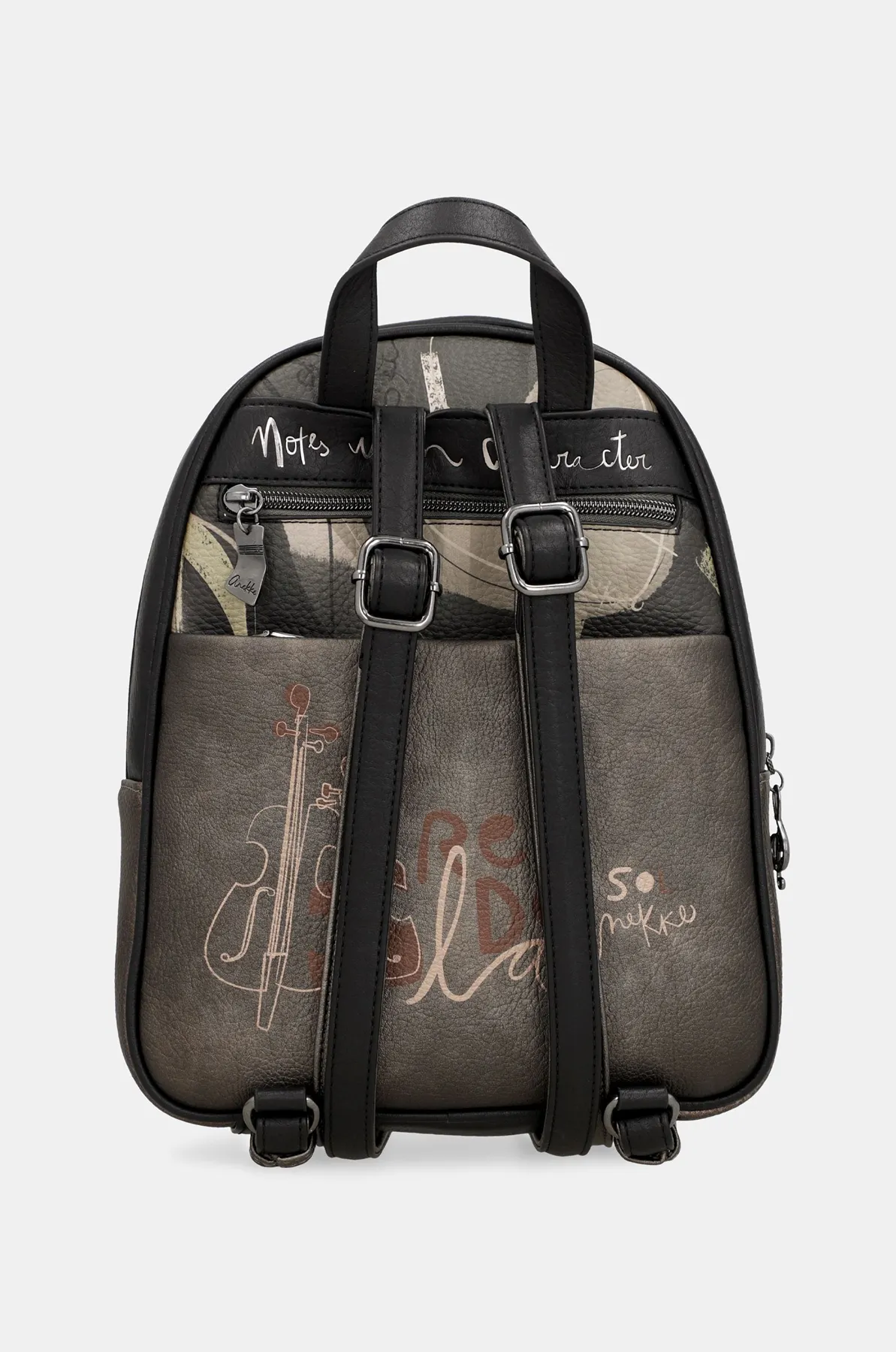 Mochila grande ovalada Anekke Melody