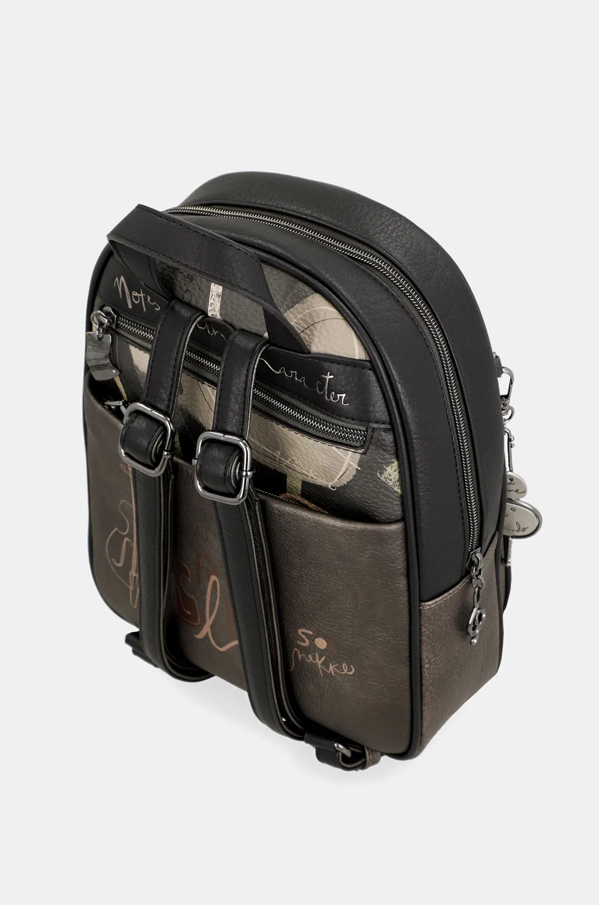 Mochila grande ovalada Anekke Melody