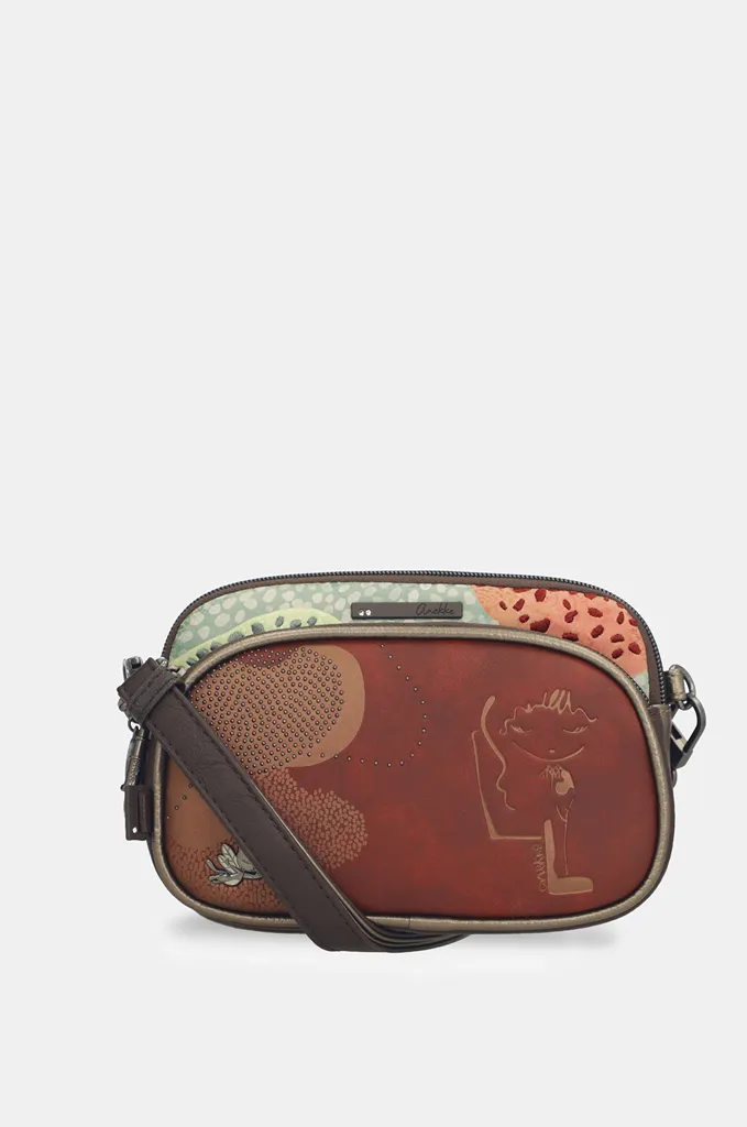 Bandolera pequeña Anekke Odyssey 3 compartimentos