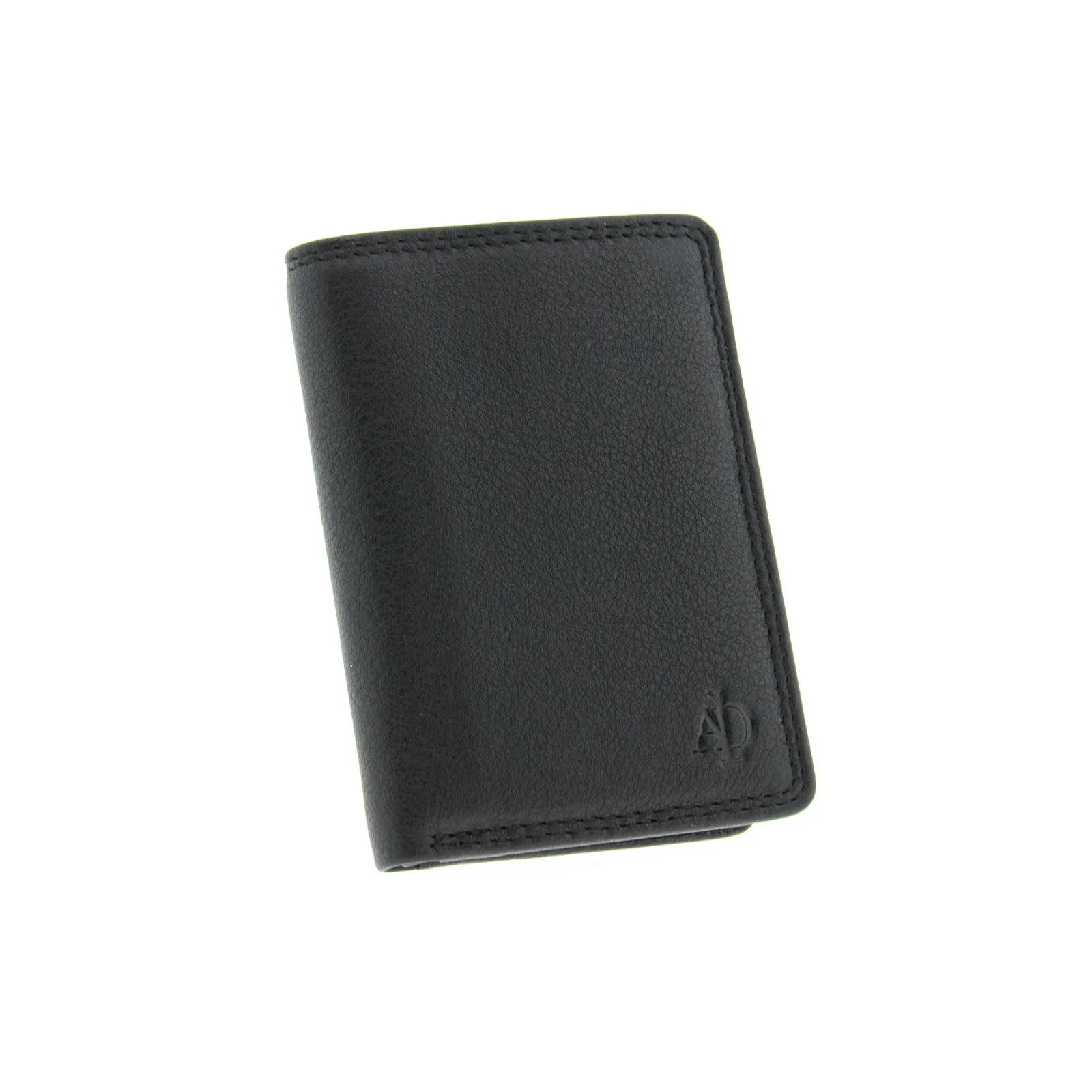 Monedero de piel con solapa