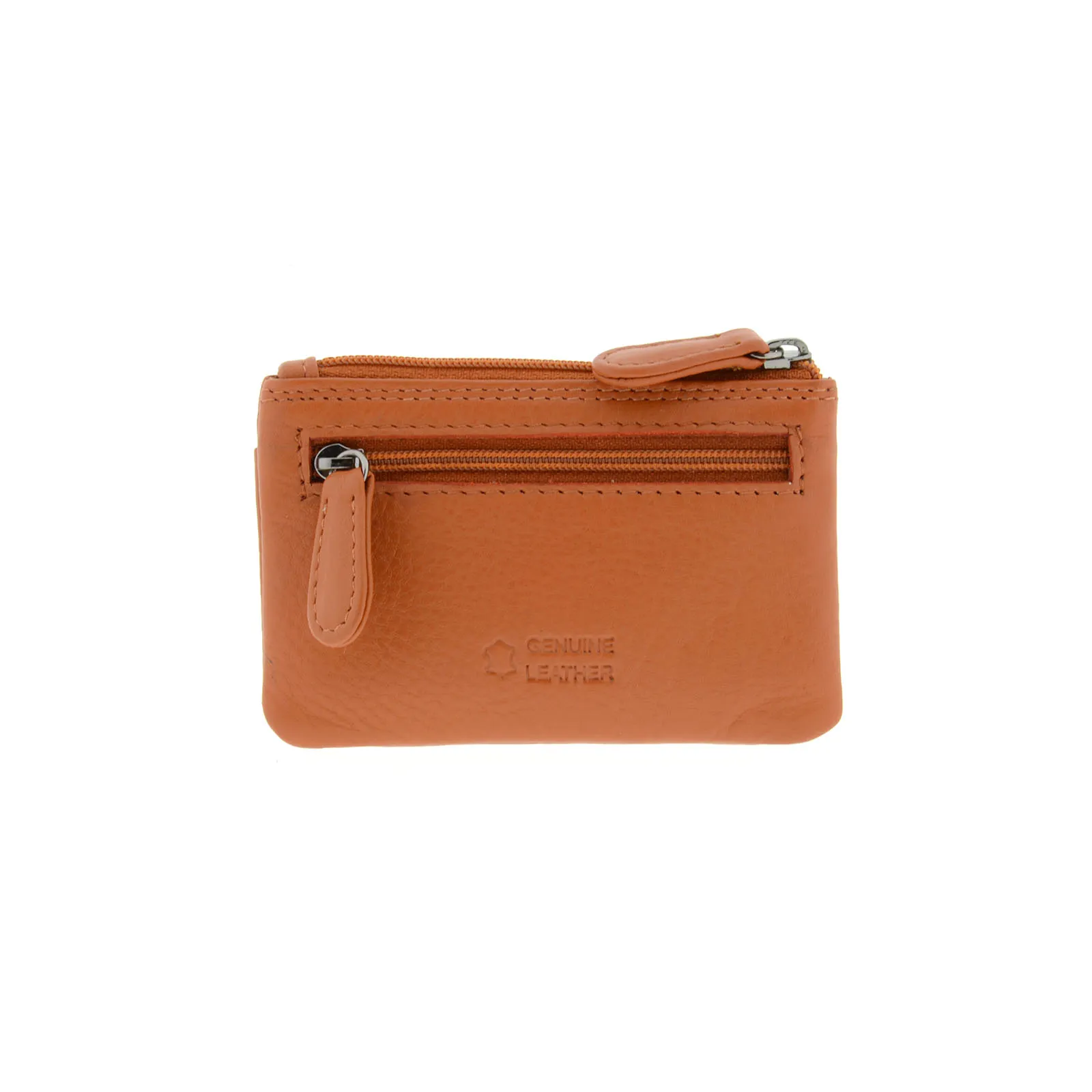 Monedero de piel con solapa