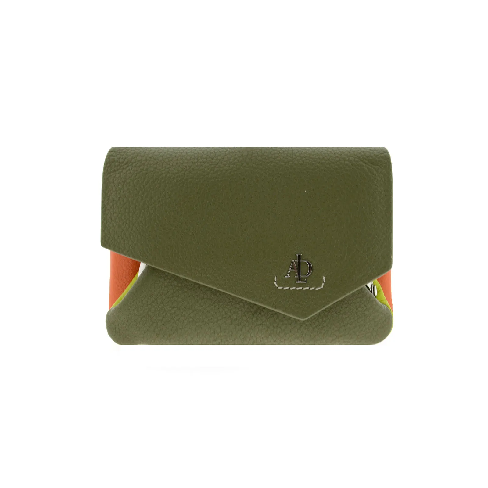8074-23-C_1 Monedero tarjetero en piel multicolor con solapa