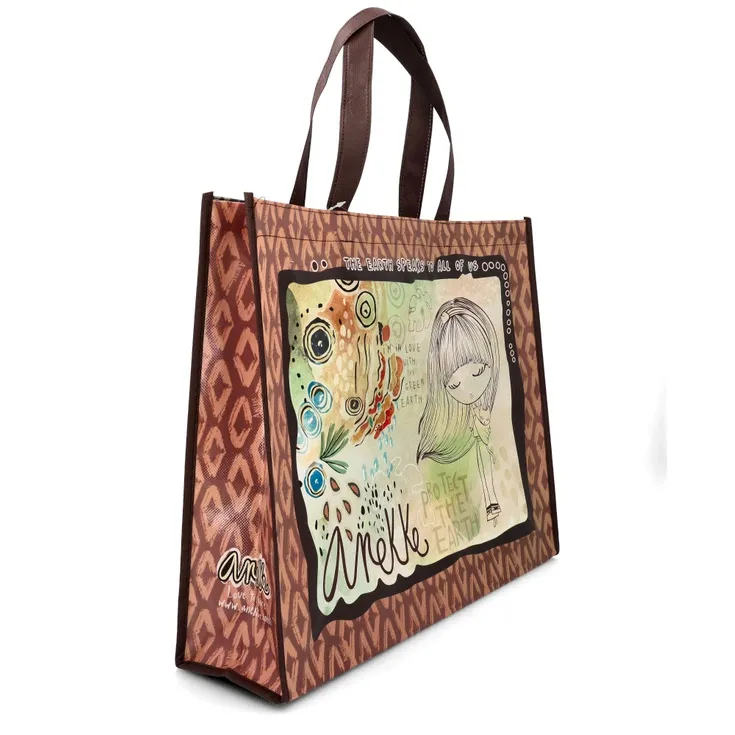 Bolsa de compras multicolor Anekke