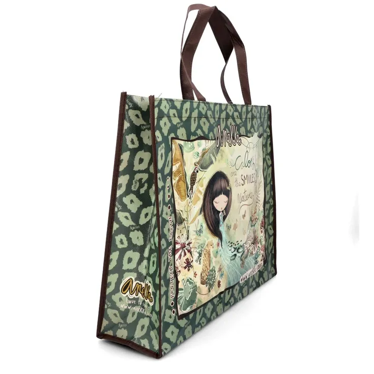 Bolsa de compras multicolor Anekke