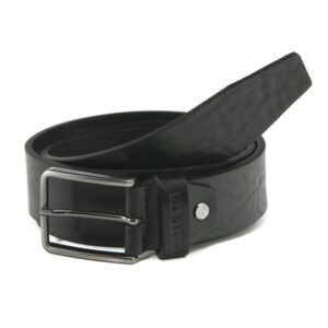 Cinturón para hombre Privata en piel negro