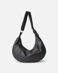 Bandolera de piel negra BIBA Denison