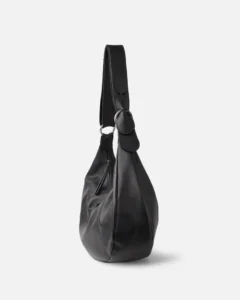 Bandolera de piel negra BIBA Denison