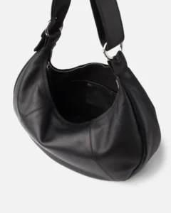 Bandolera de piel negra BIBA Denison