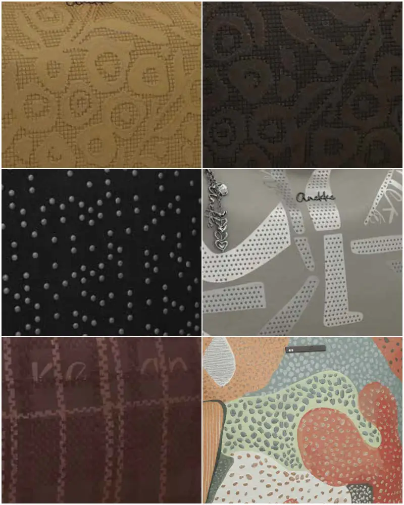 Estampado Colección Anekke Essence FW26 con algunos diseños de sus subcolecciones