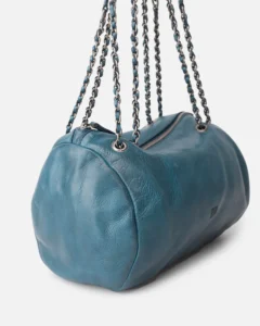 LOL1L_05_A7 Bolso de hombro piel petroleo Lolo BIBA