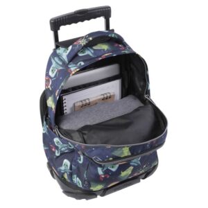 Mochila escolar con ruedas planetas y aliens