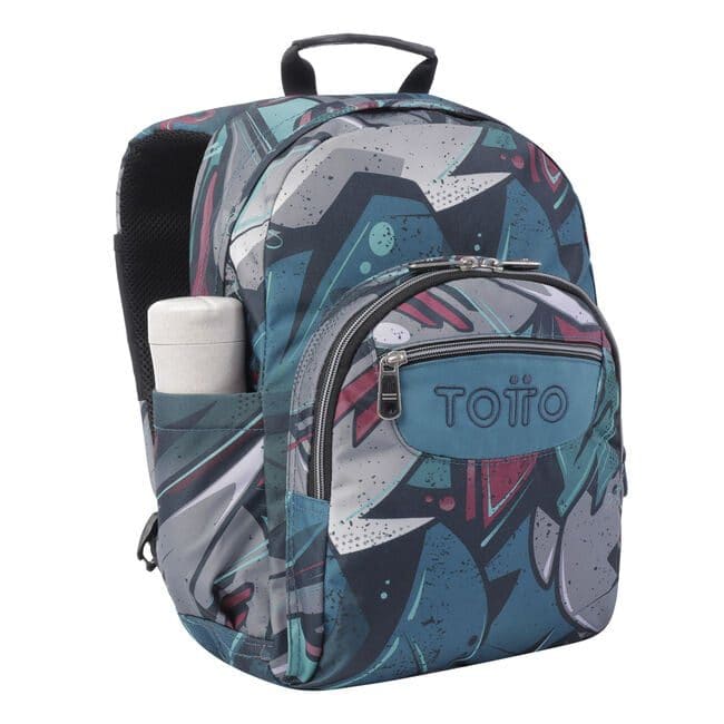 Mochila escolar lienzo eco-friendly - Gommas