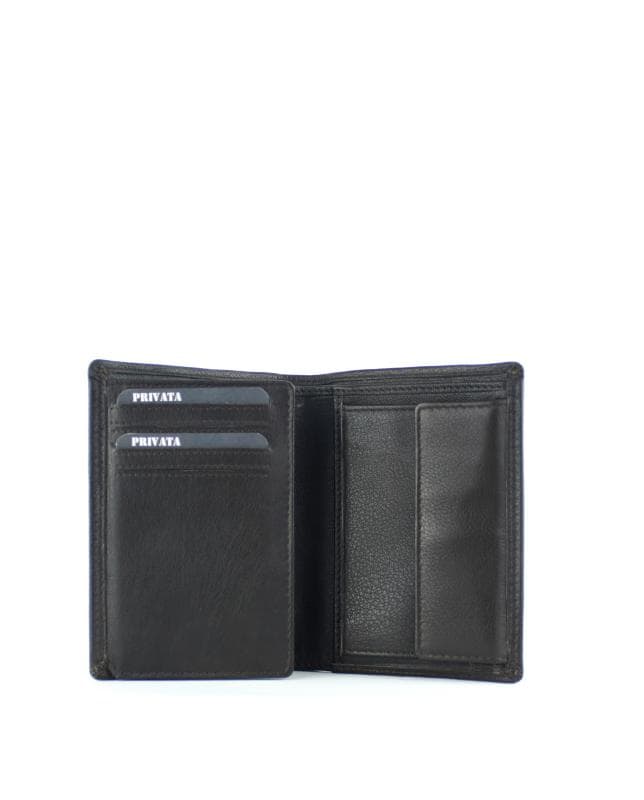 Billetero hombre en piel Privata Urban marrón