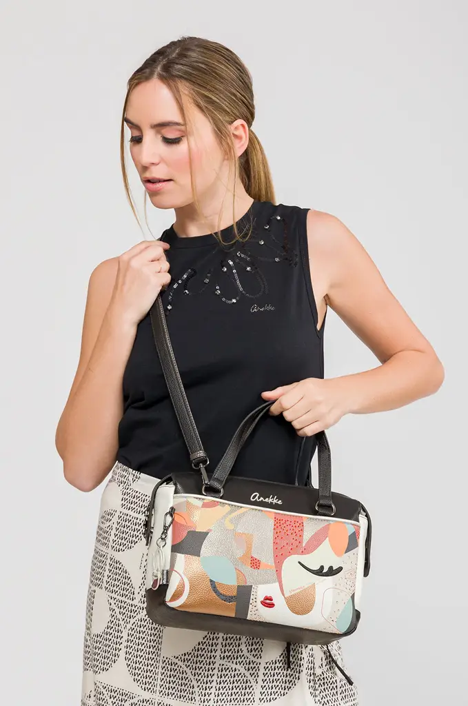 Bolso doble asa corta Anekke Eikon