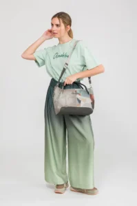 Bolso de asa corta y bandolera Auralis