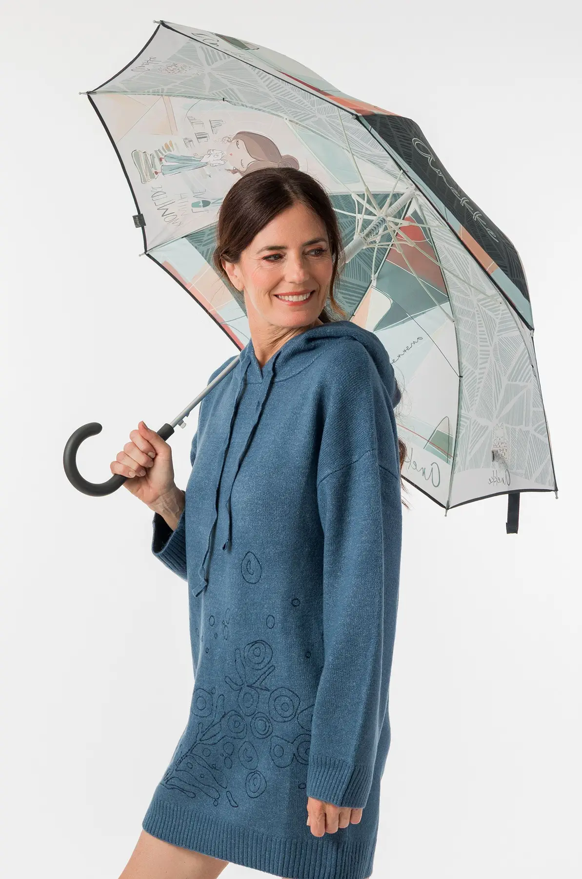 Paraguas largo manual Anekke Sophia 104 cm