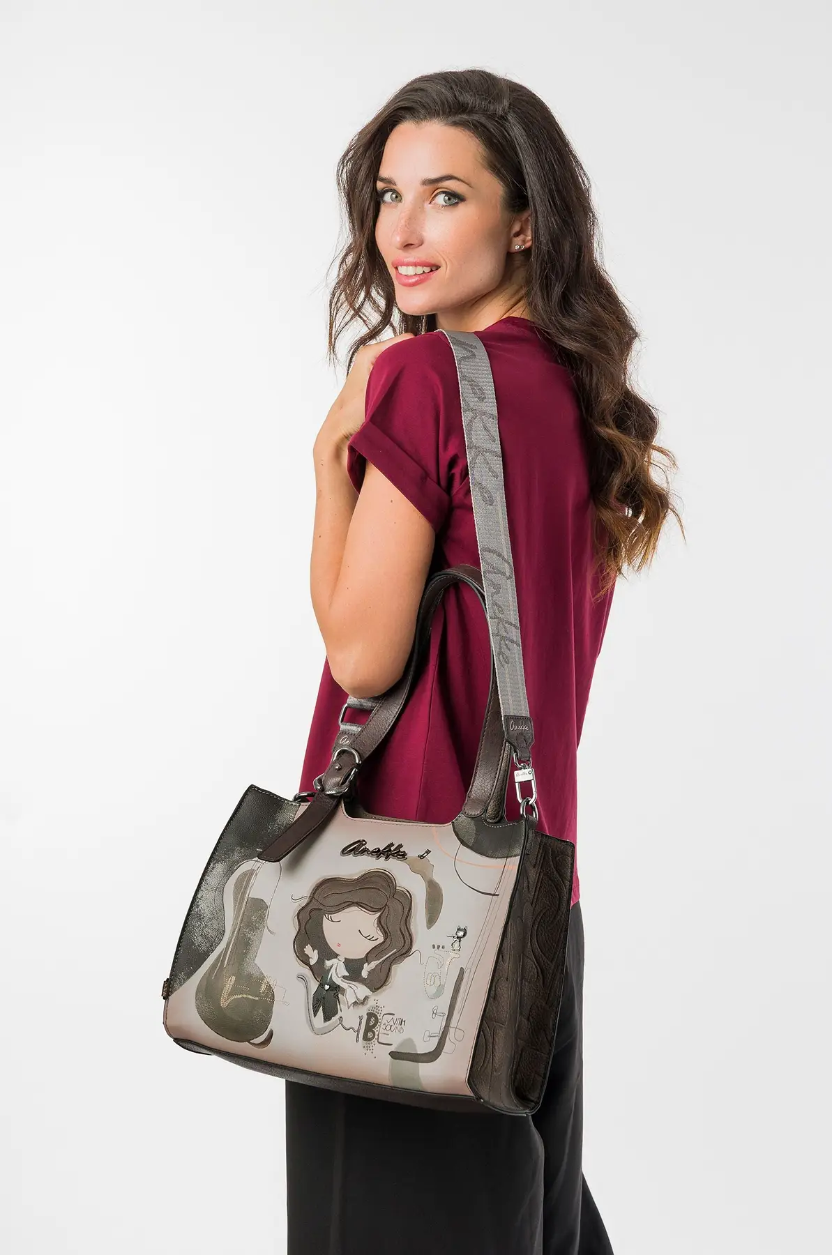 Bolso de hombro grande Anekke Orchestra