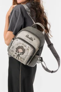 Mochila antirrobo Anekke Orchestra multicolor