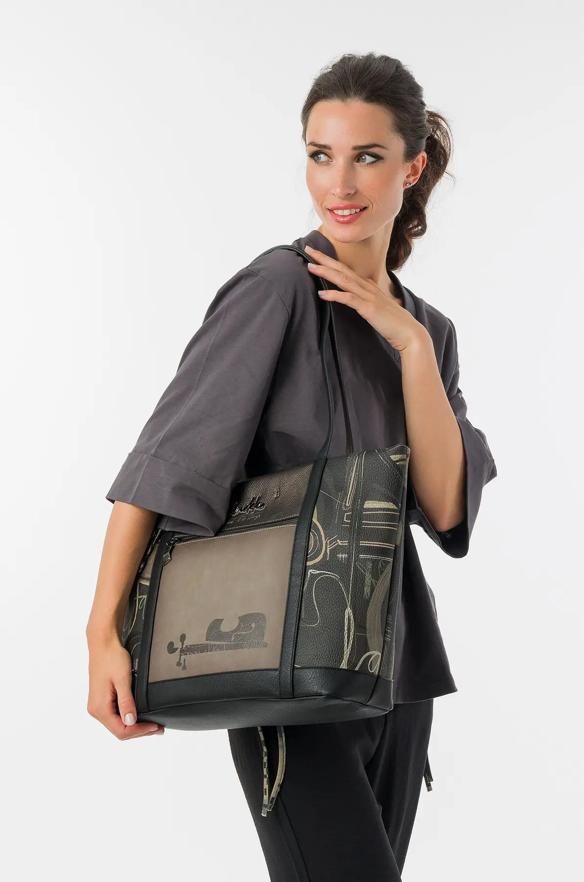 Bolso shopper de hombro Anekke Melody