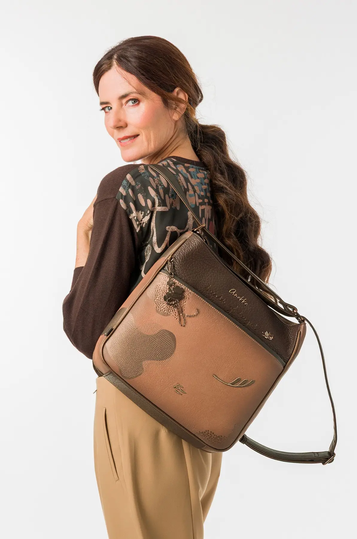 Bolso mochila convertible Anekke Voyage