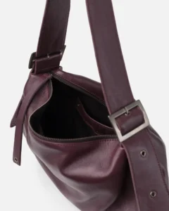 VIV1L_04_38 Bolso de hombro piel púrpura Vivian BIBA
