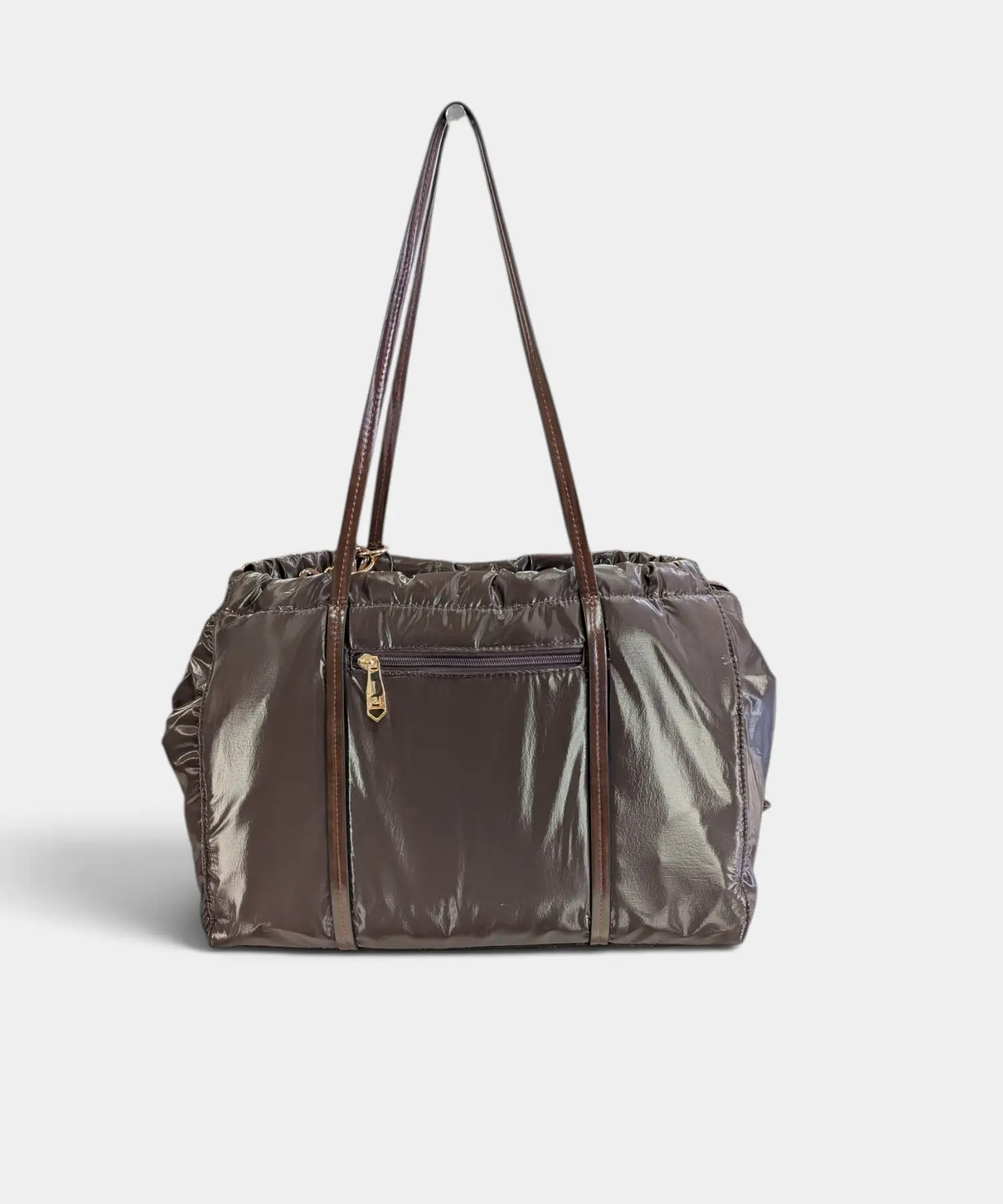 Bolso de hombro metalizado Cedro Victorio & Lucchino - Imagen 11