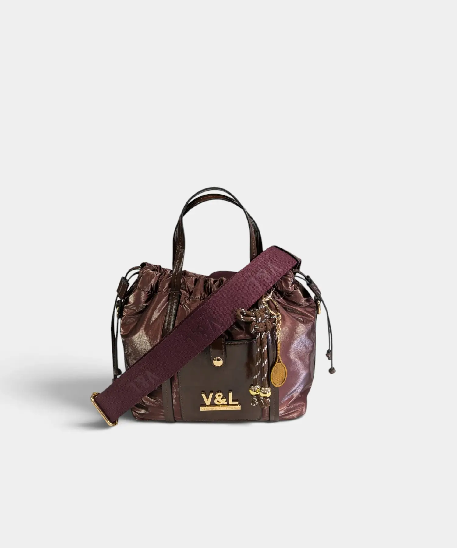 Bolso de mano con bandolera Cedro Victorio & Lucchino - Imagen 3