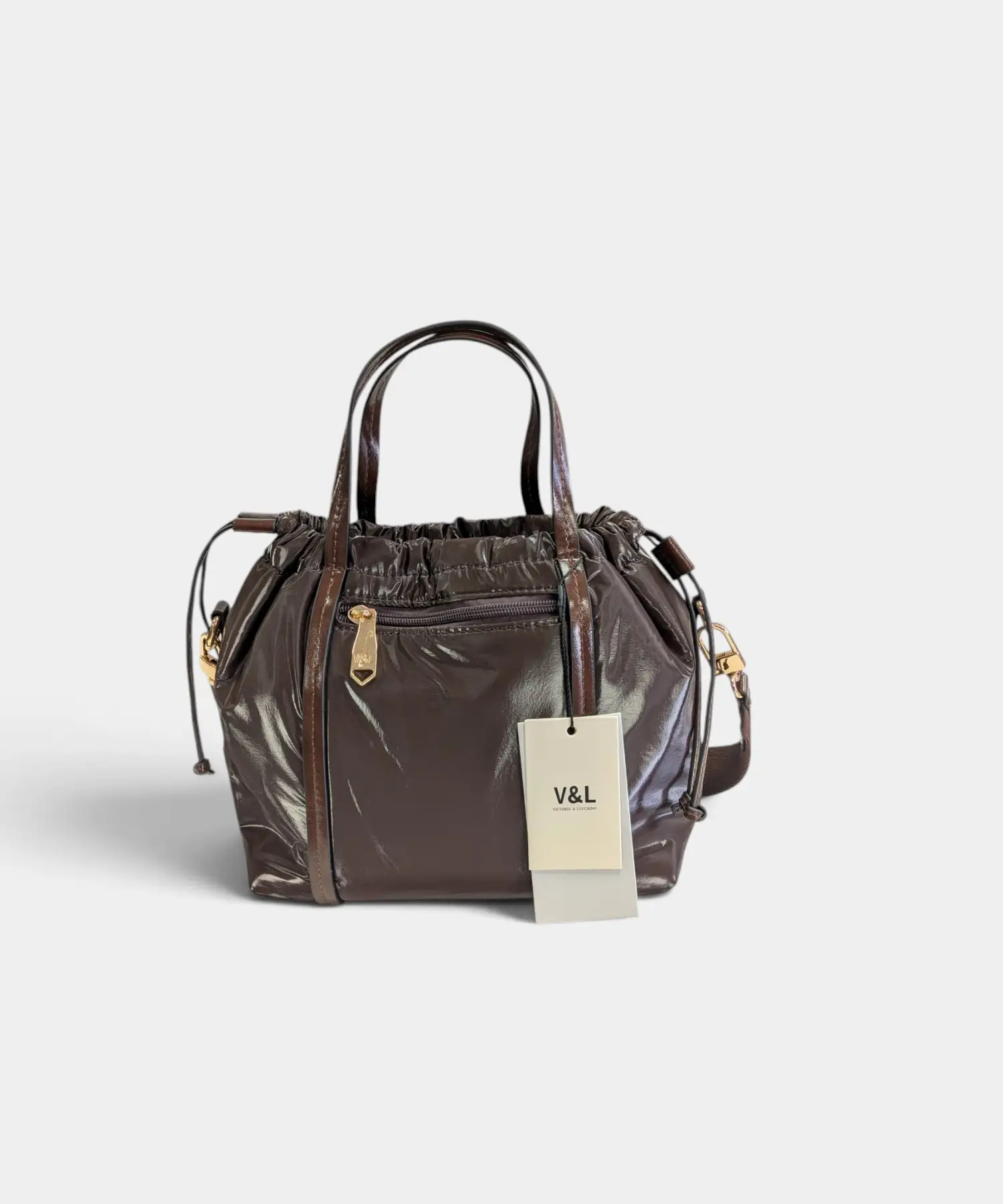 Bolso de mano con bandolera Cedro Victorio & Lucchino - Imagen 8