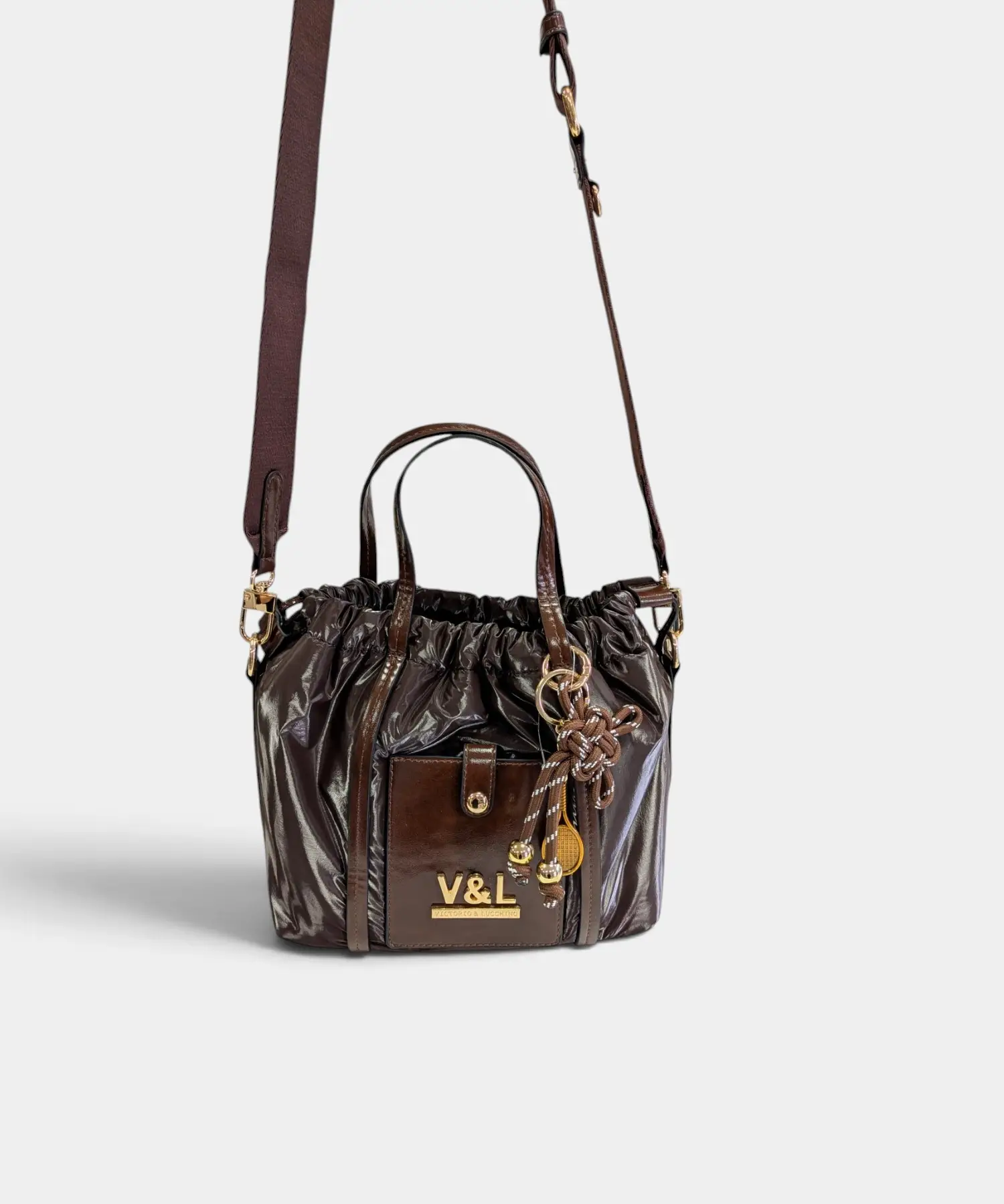 Bolso de mano con bandolera Cedro Victorio & Lucchino - Imagen 10