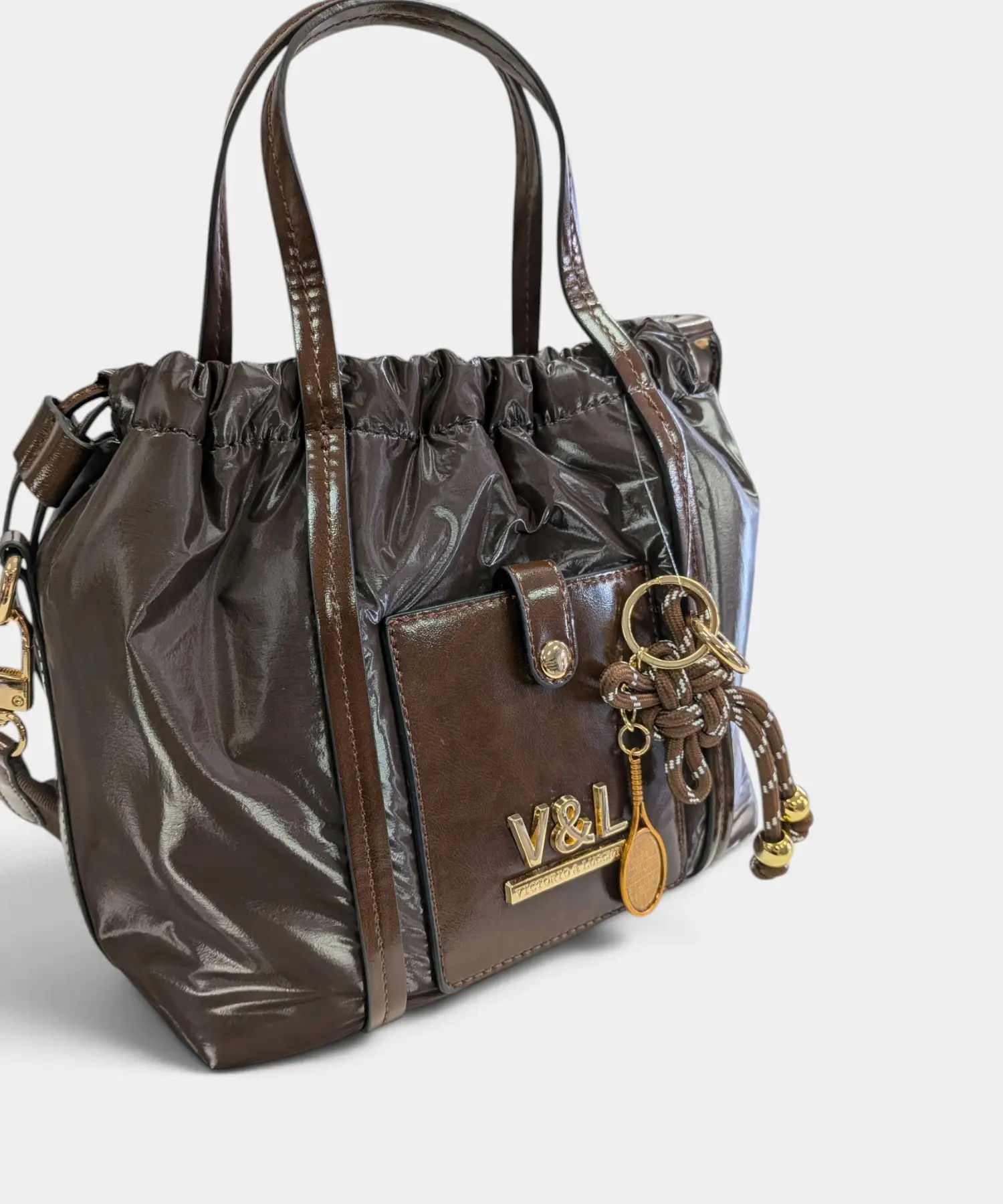 Bolso de mano con bandolera Cedro Victorio & Lucchino - Imagen 11