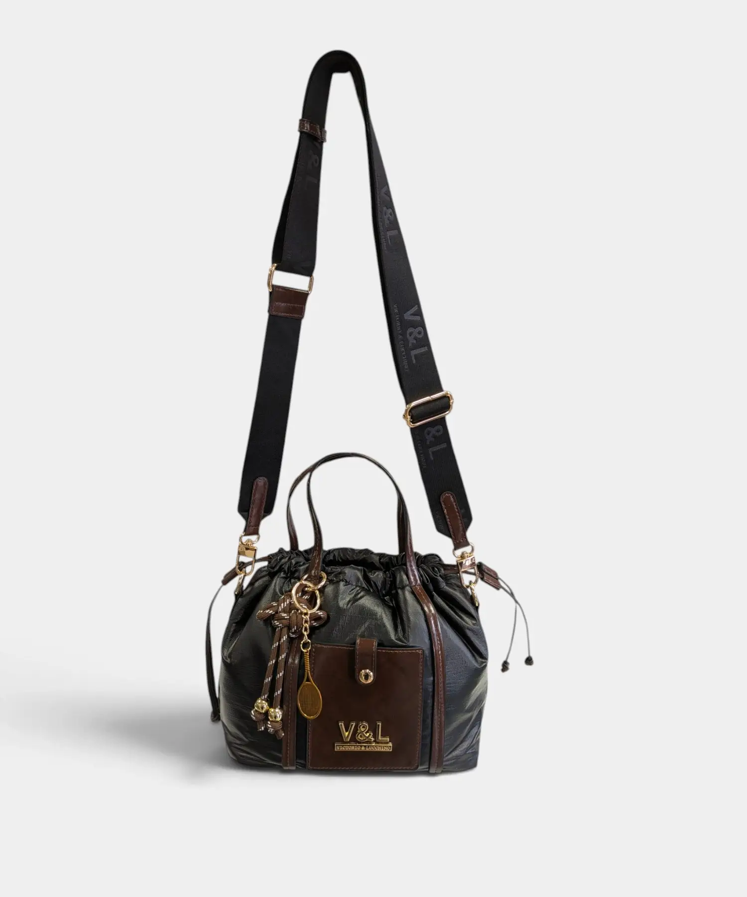Bolso de mano con bandolera Cedro Victorio & Lucchino - Imagen 14