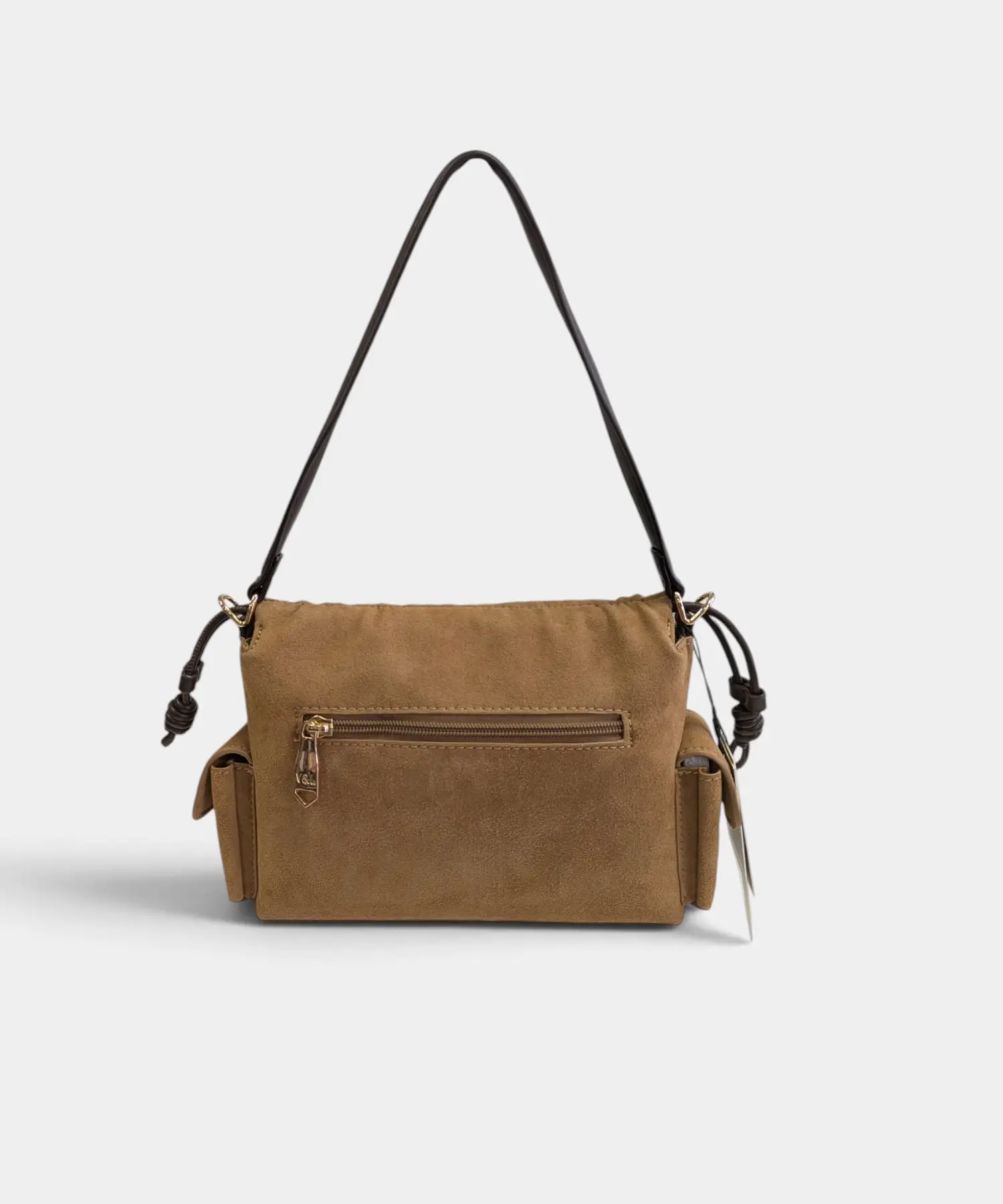 Bolso de mano con bandolera Nogal Victorio & Lucchino - Imagen 2