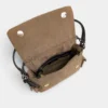 Bolso de mano con bandolera Nogal Victorio & Lucchino - Thumbnail Image 3