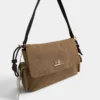 Bolso de mano con bandolera Nogal Victorio & Lucchino - Thumbnail Image 4