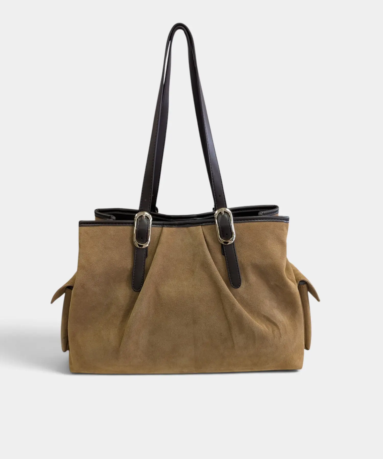 Bolso de hombro shopper Nogal Victorio & Lucchino - Imagen 2