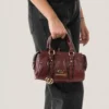 Mini bolso de mano con bandolera Olivo Victorio & Lucchino - Thumbnail Image 11