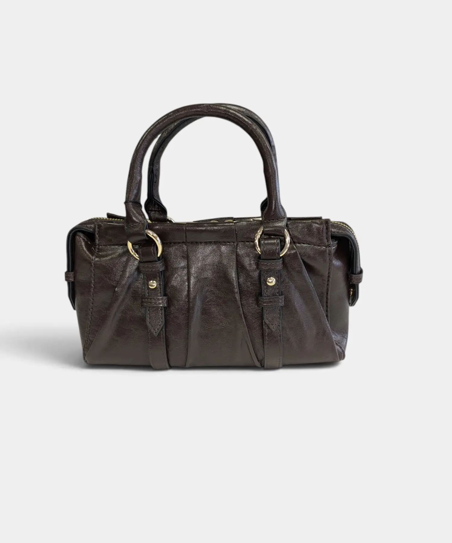 Mini bolso de mano con bandolera Olivo Victorio & Lucchino - Imagen 5