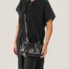 Mini bolso de mano con bandolera Olivo Victorio & Lucchino - Thumbnail Image 3